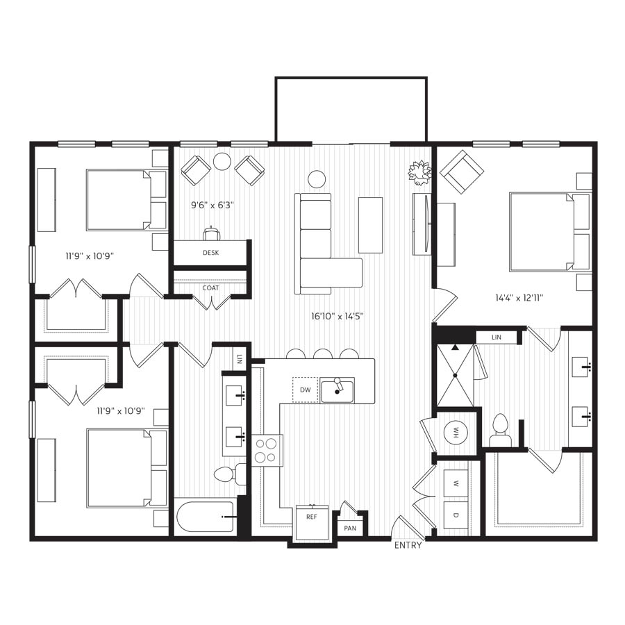 C1 floor plan