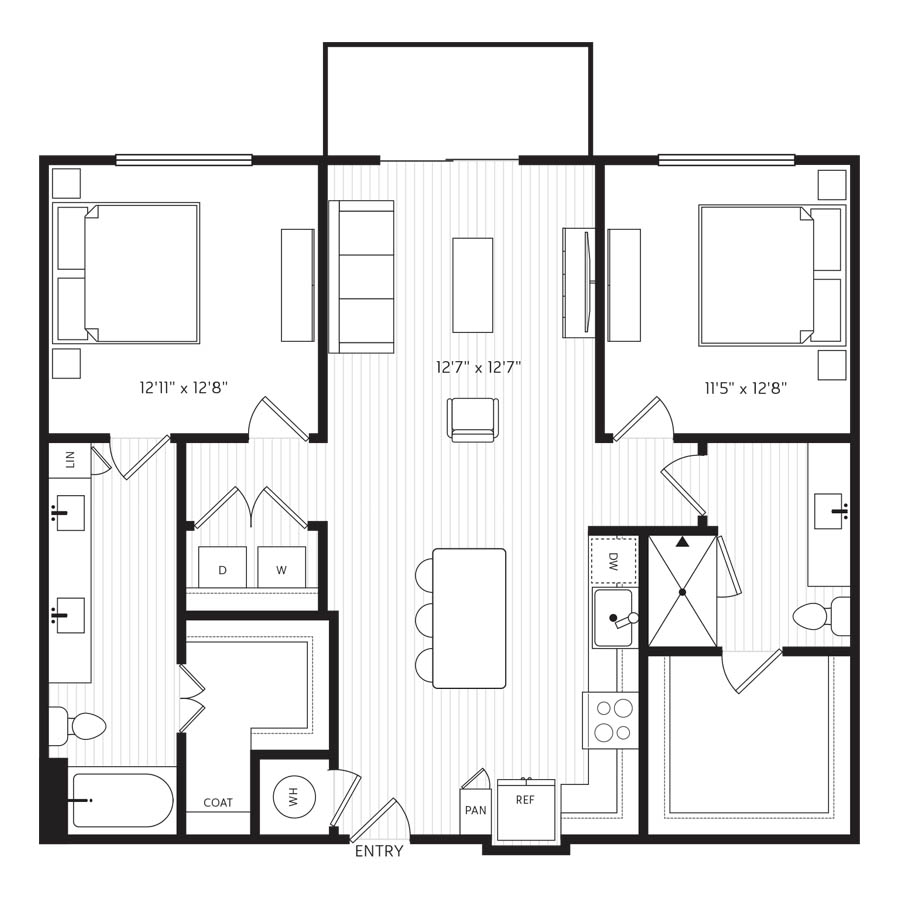 B2 floor plan