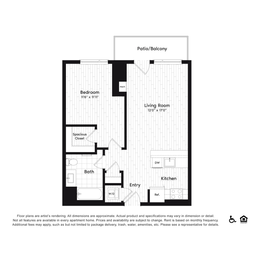 A2 floor plan
