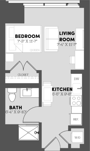 Studio-ST2 floor plan