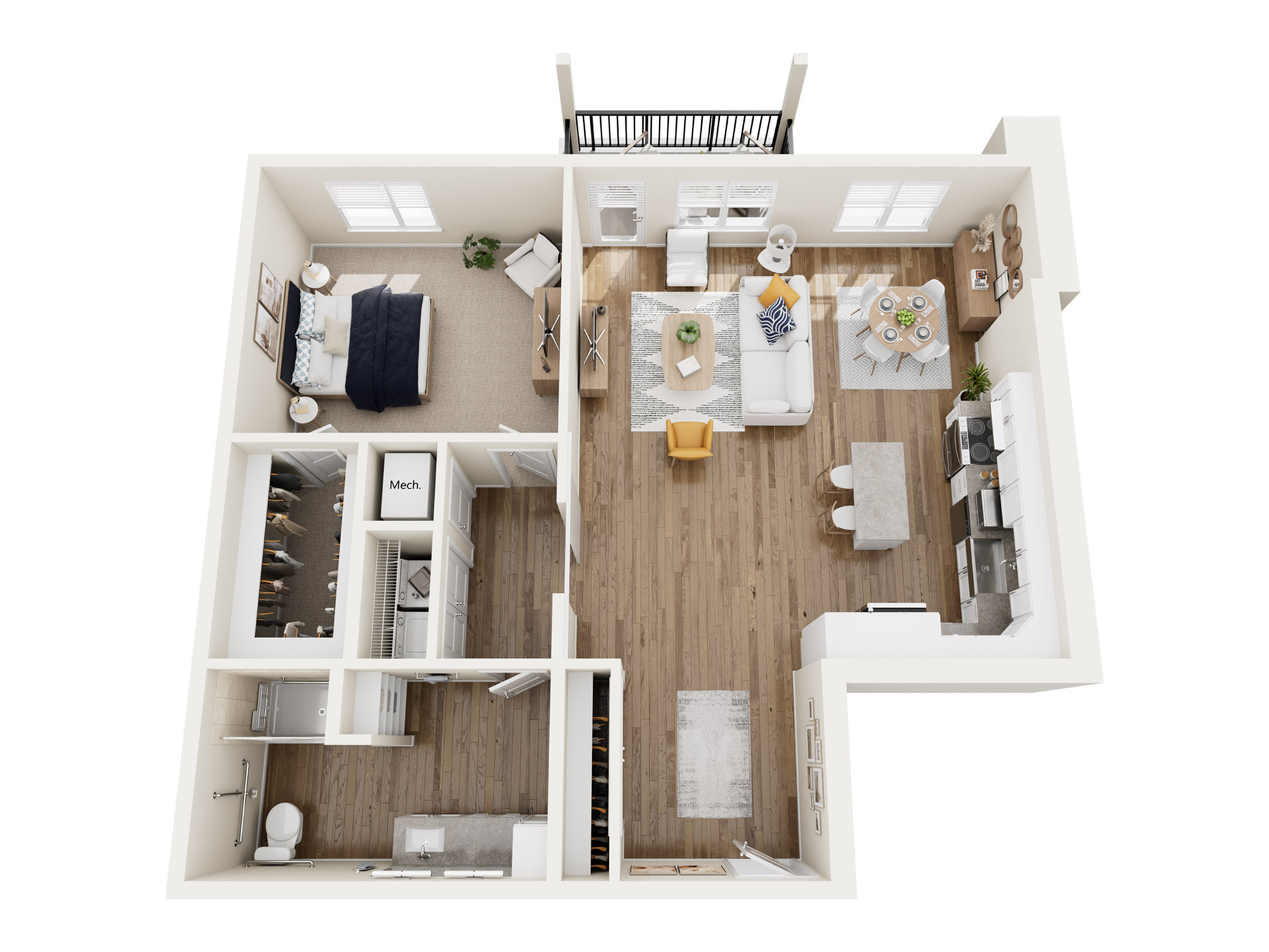 A3B floor plan