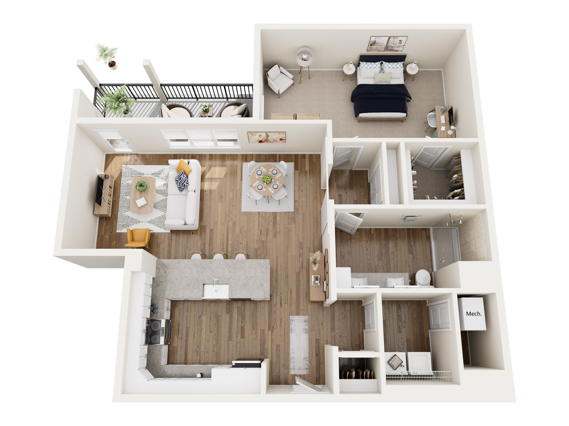 A4B floor plan