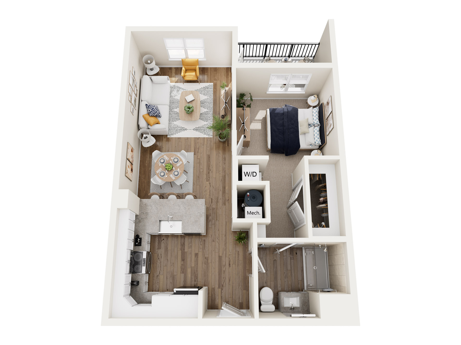 A1 floor plan
