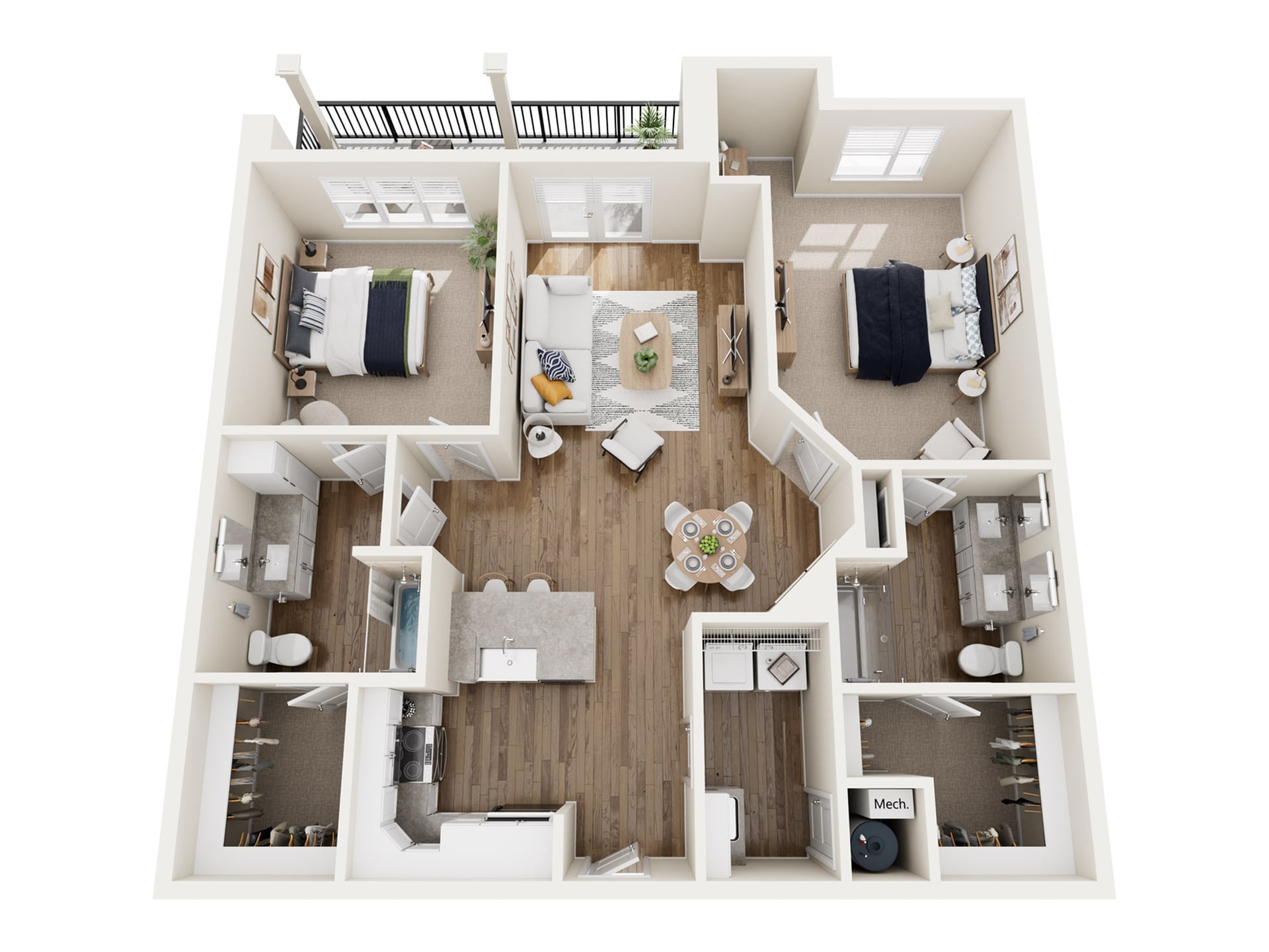 B1A floor plan