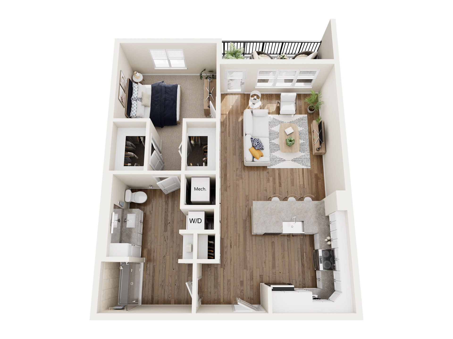 A2 floor plan