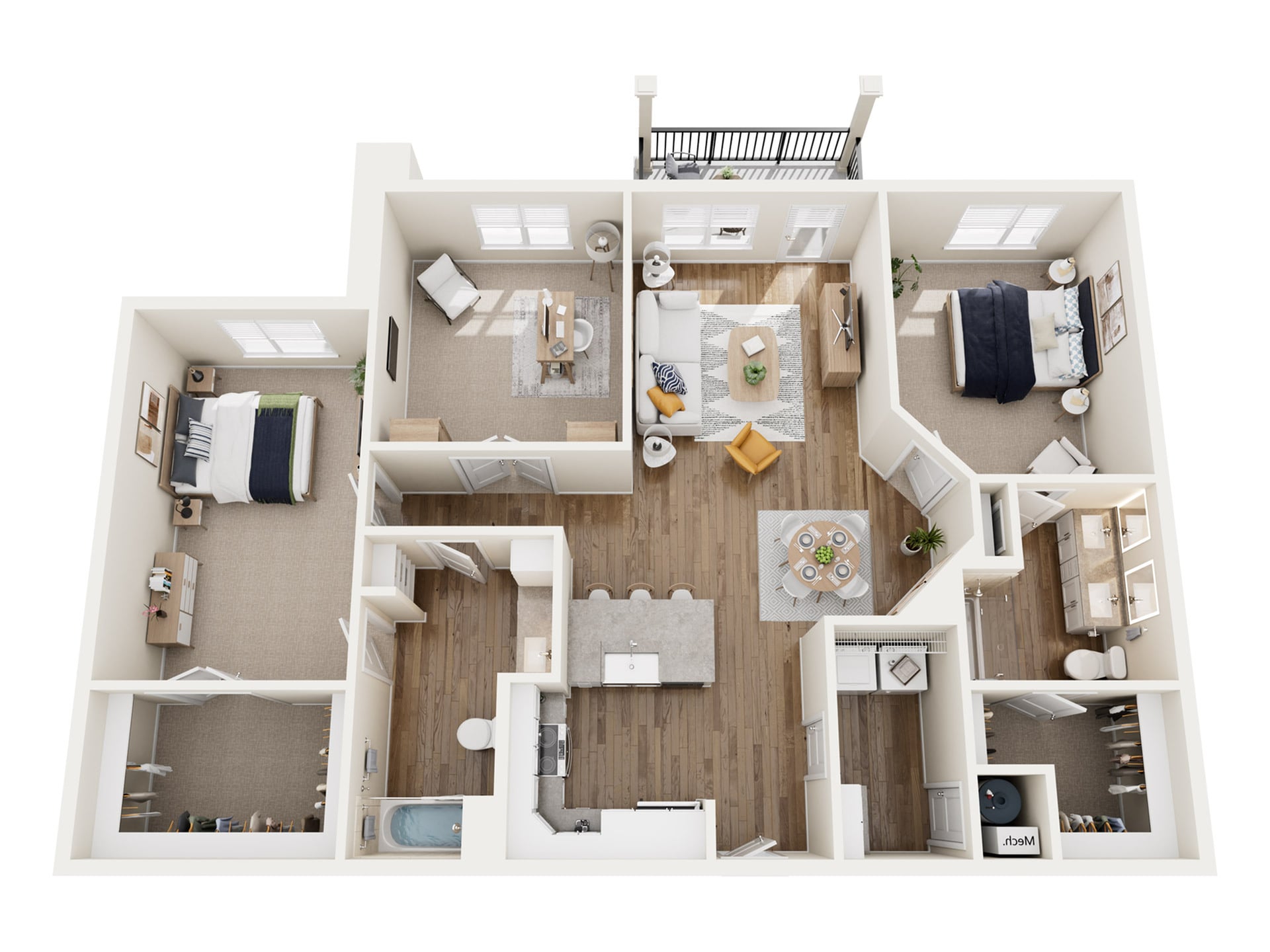 B4 floor plan