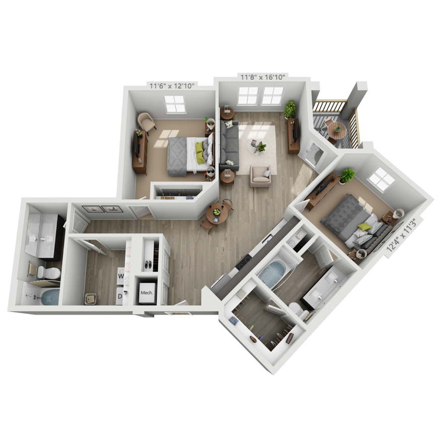 B3 floor plan