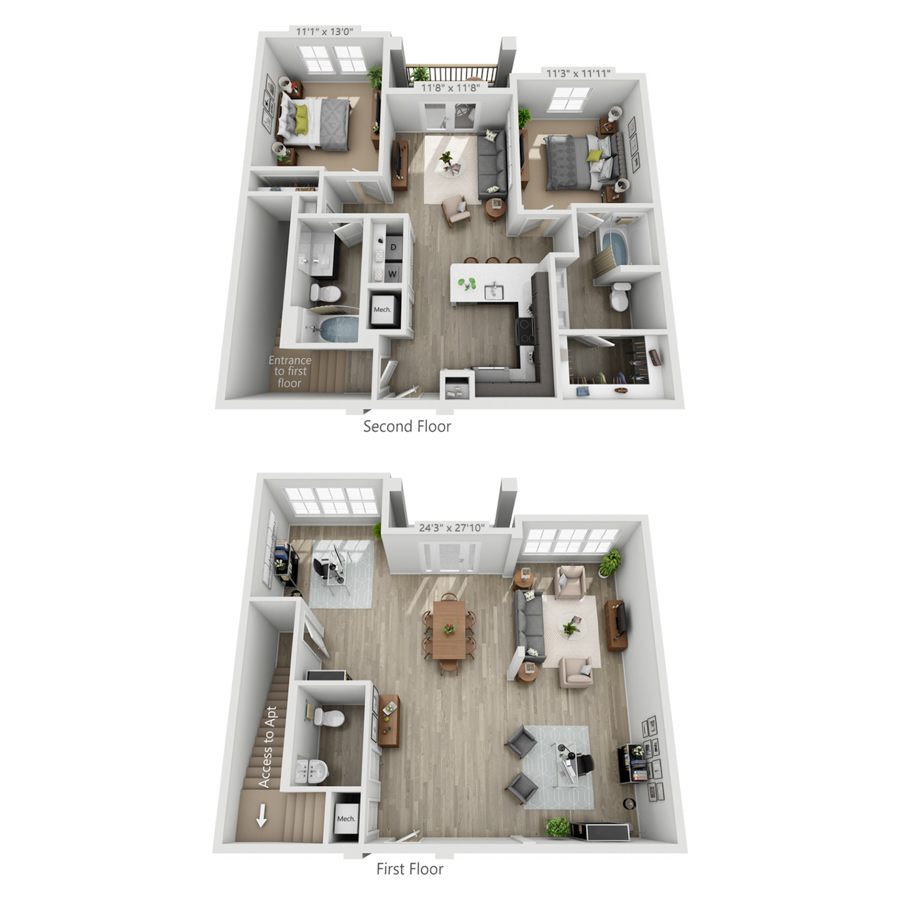 LB1 floor plan