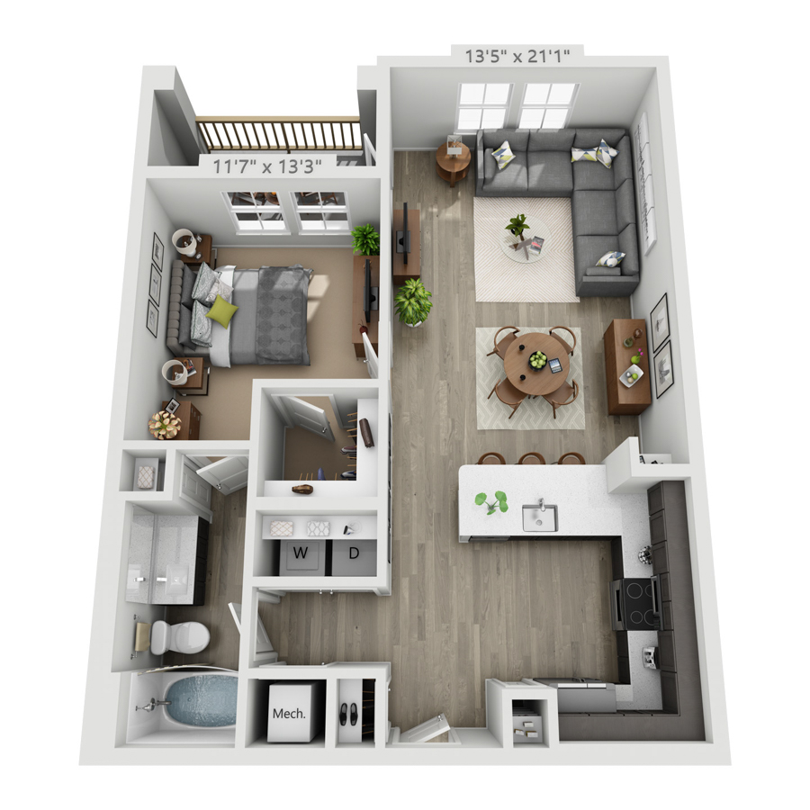 A3 floor plan