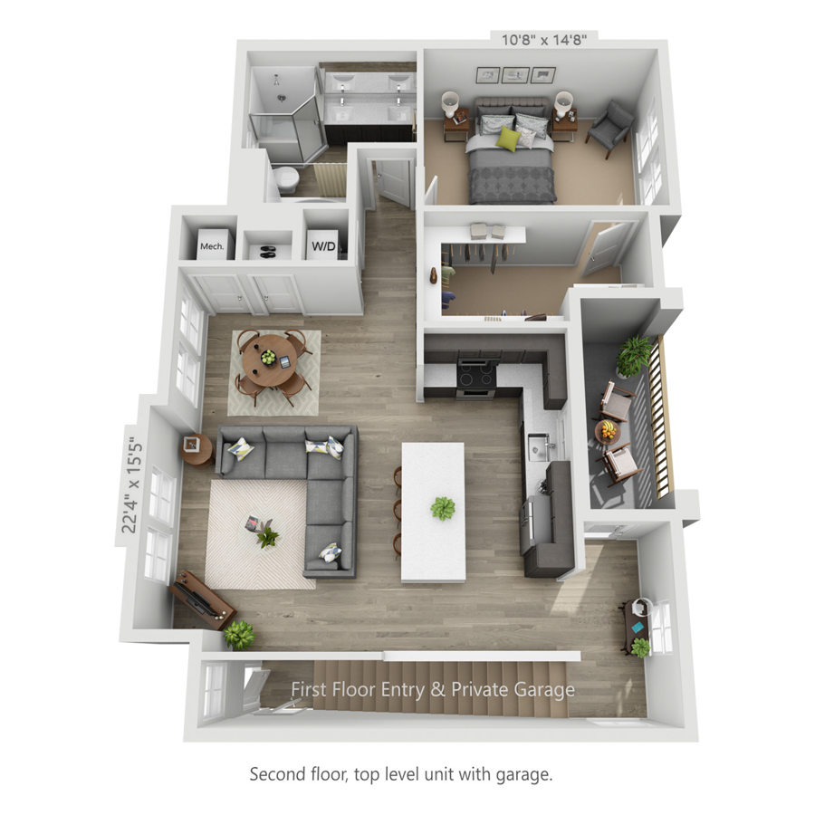A4 floor plan