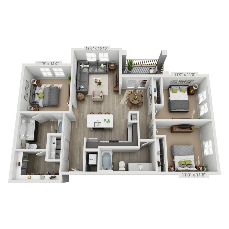 C2 floor plan