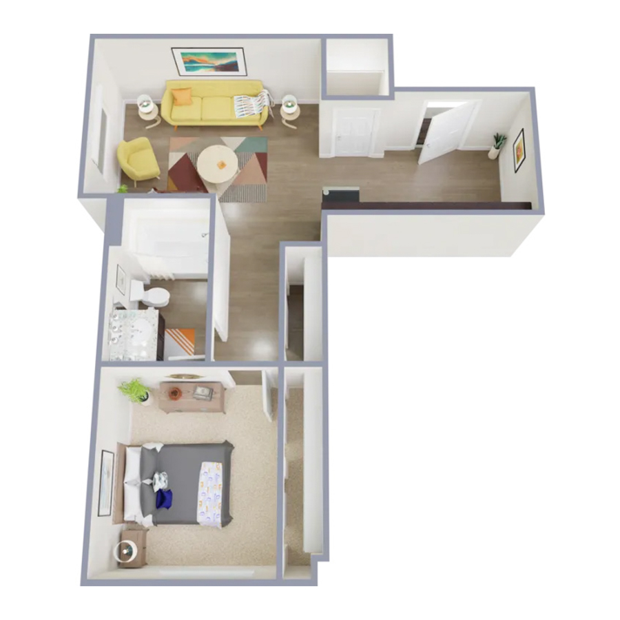 A1 floor plan