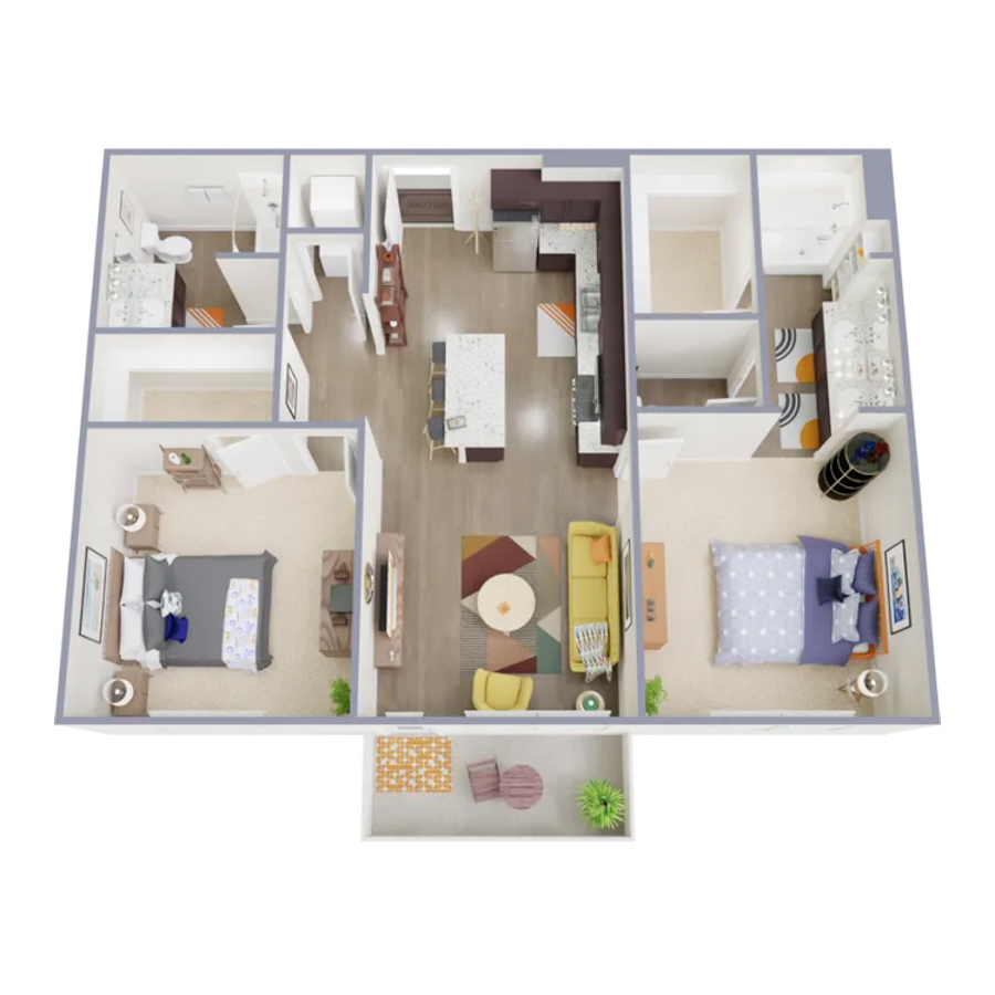 B3 floor plan