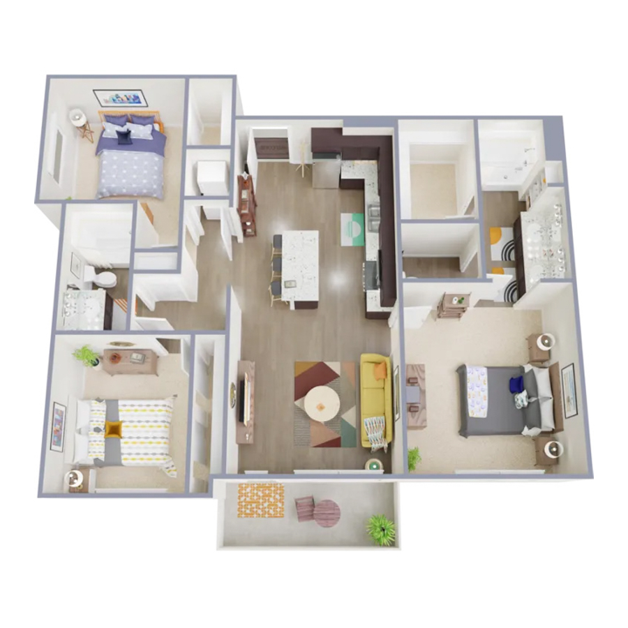C1 floor plan