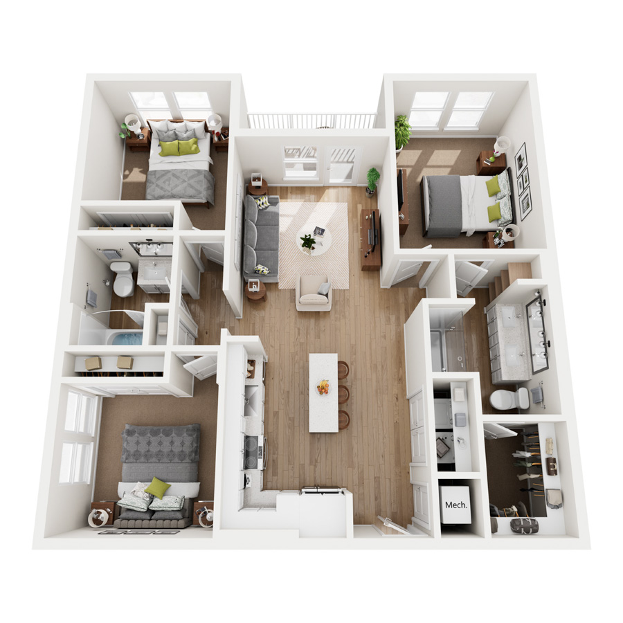 C1 floor plan