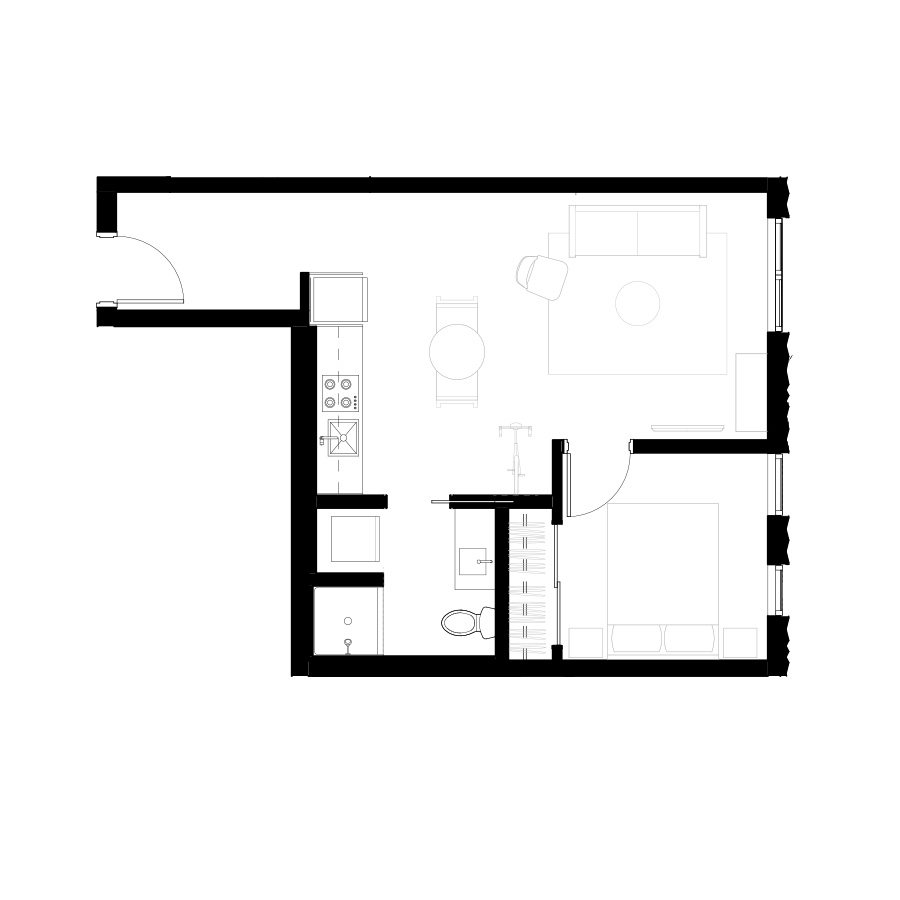 A2.8 floor plan