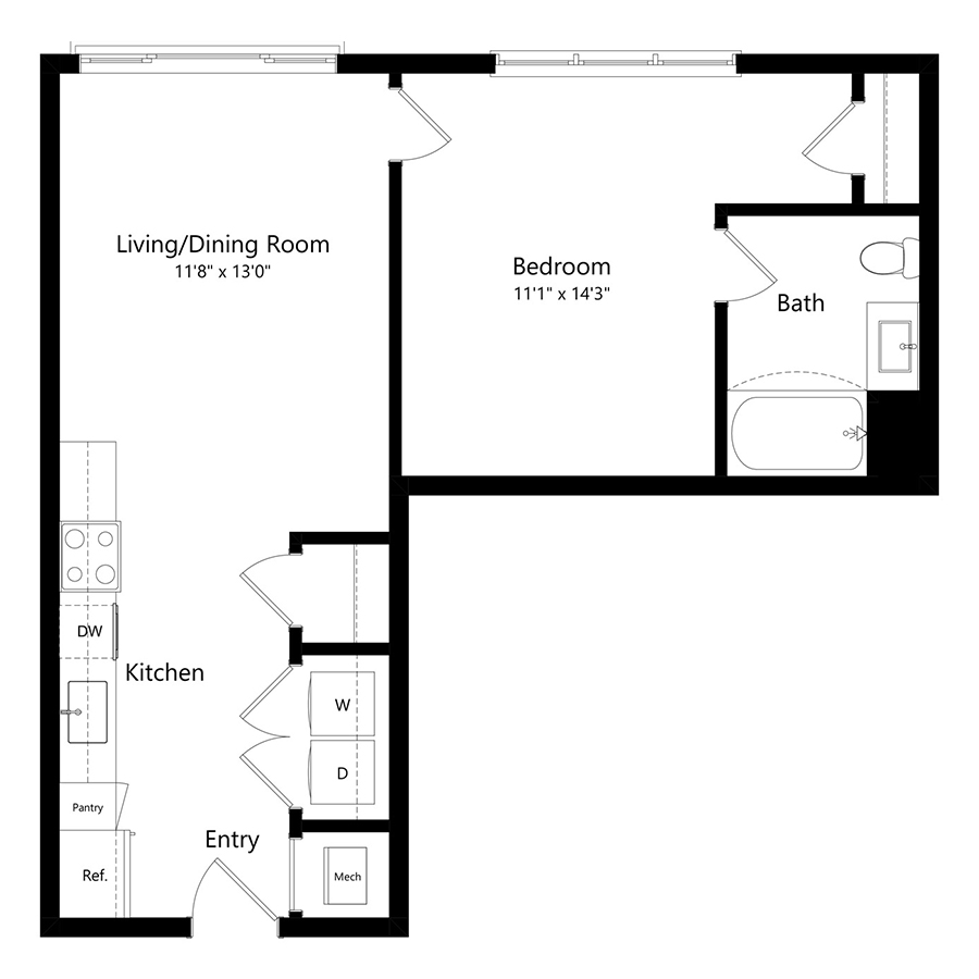 S3A floor plan
