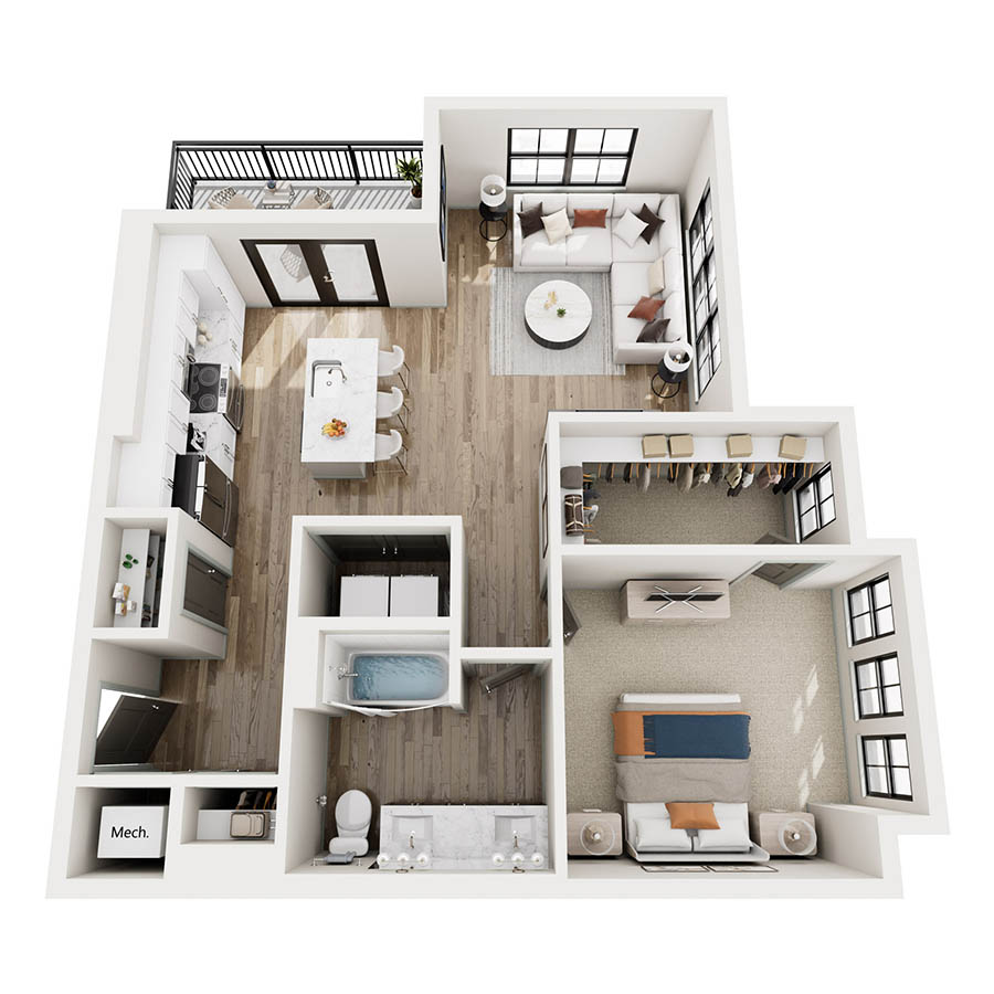 A3-C floor plan