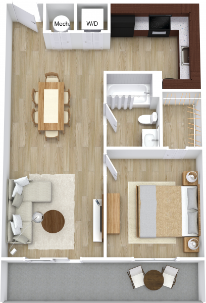 A1 East floor plan