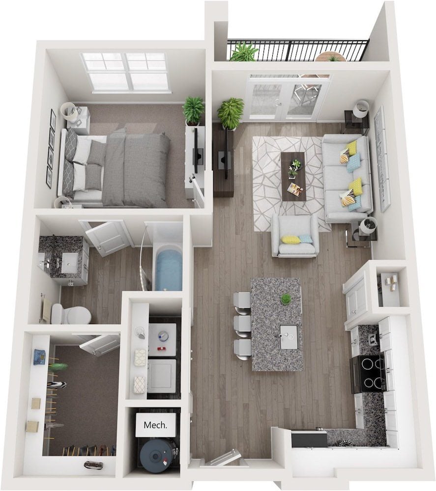 A2 floor plan