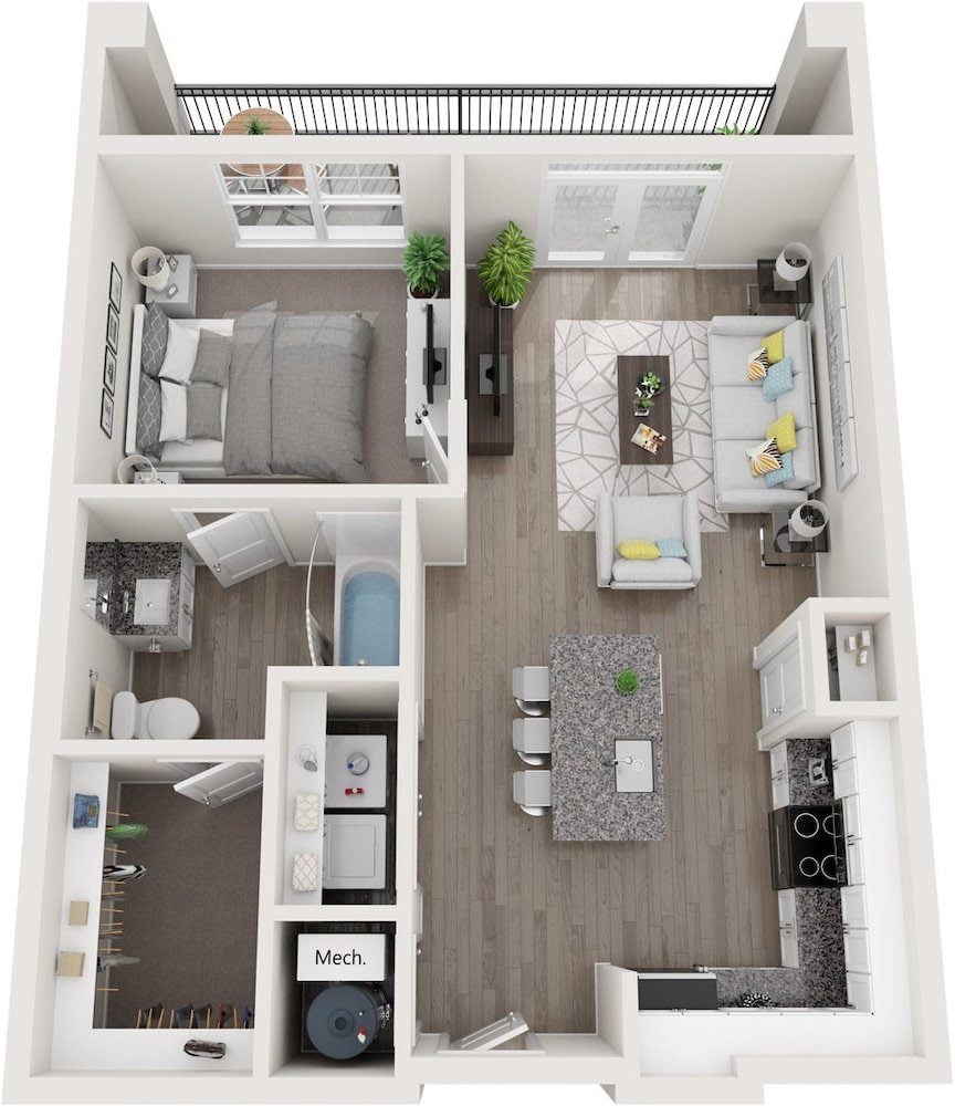 A1 floor plan