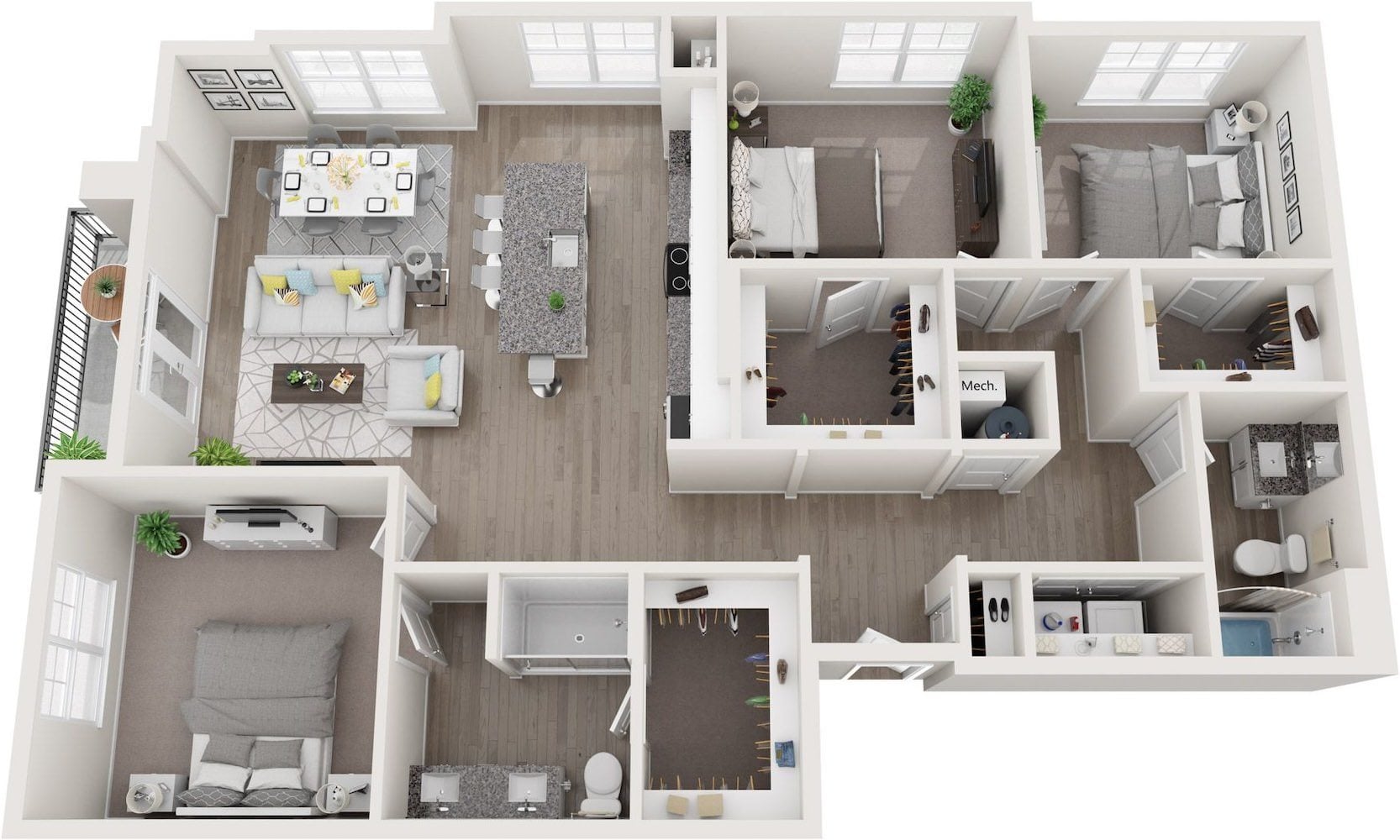 C1 floor plan