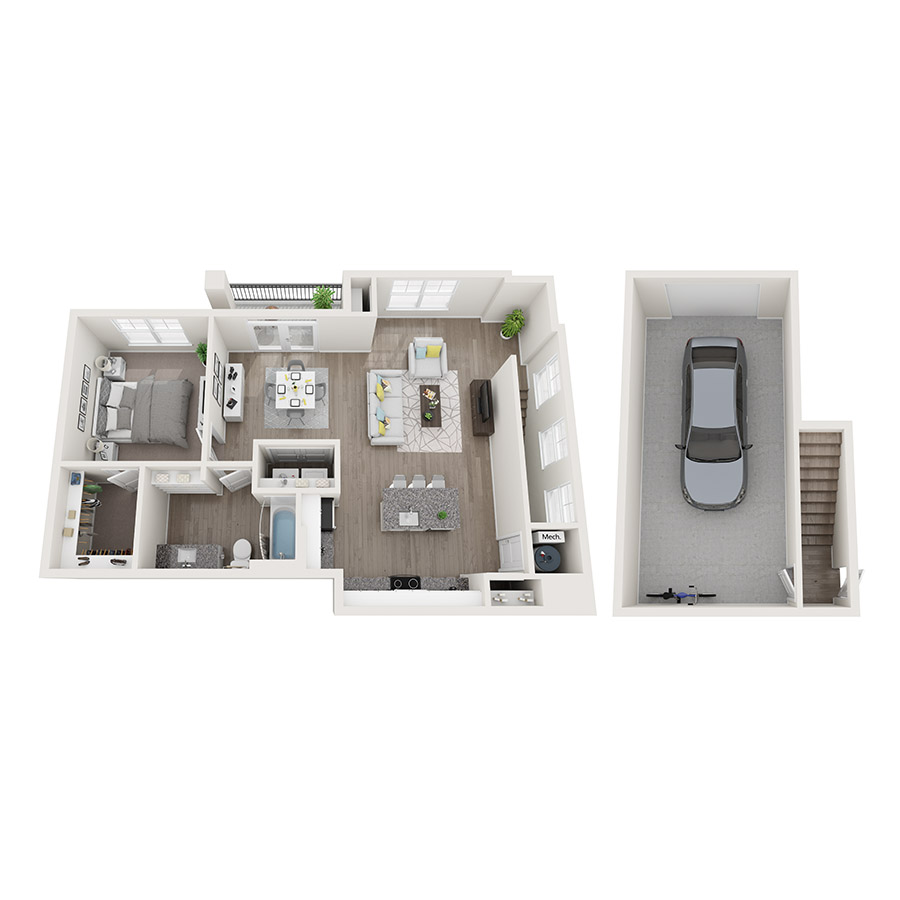 A6 floor plan