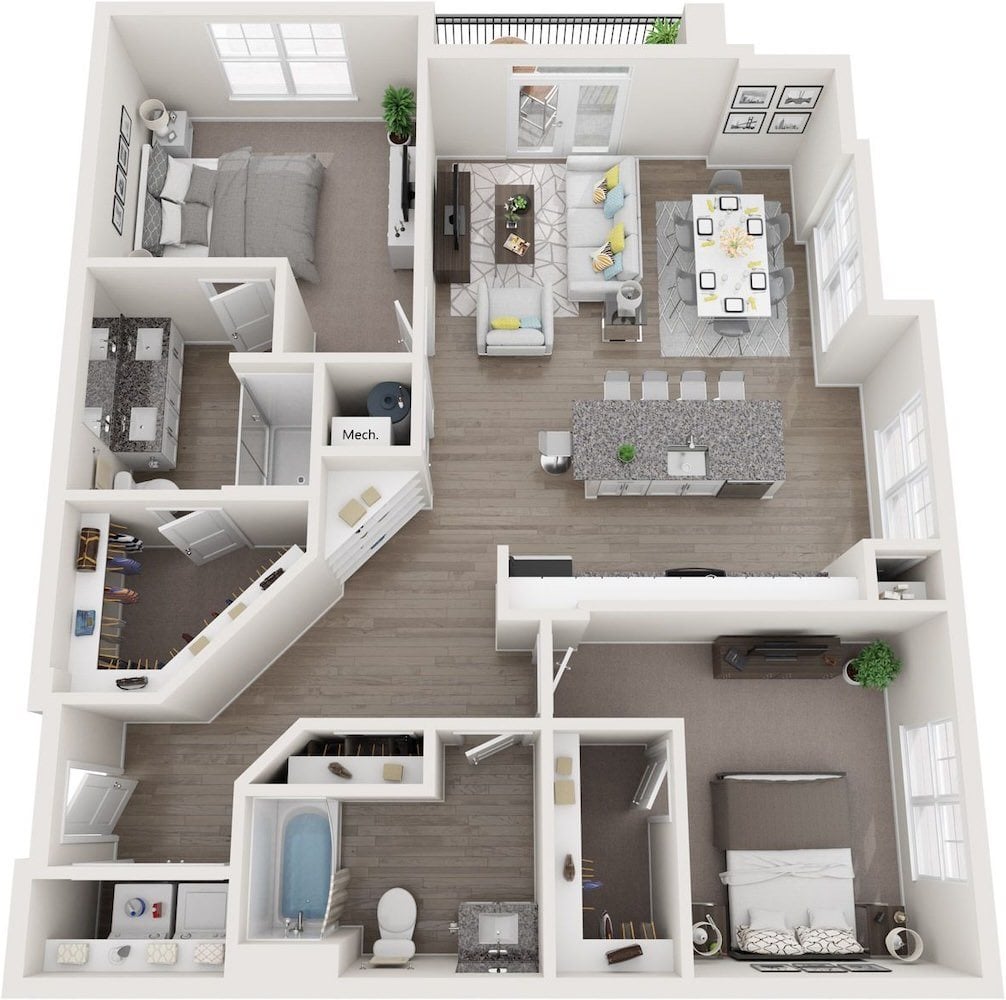 B3 floor plan