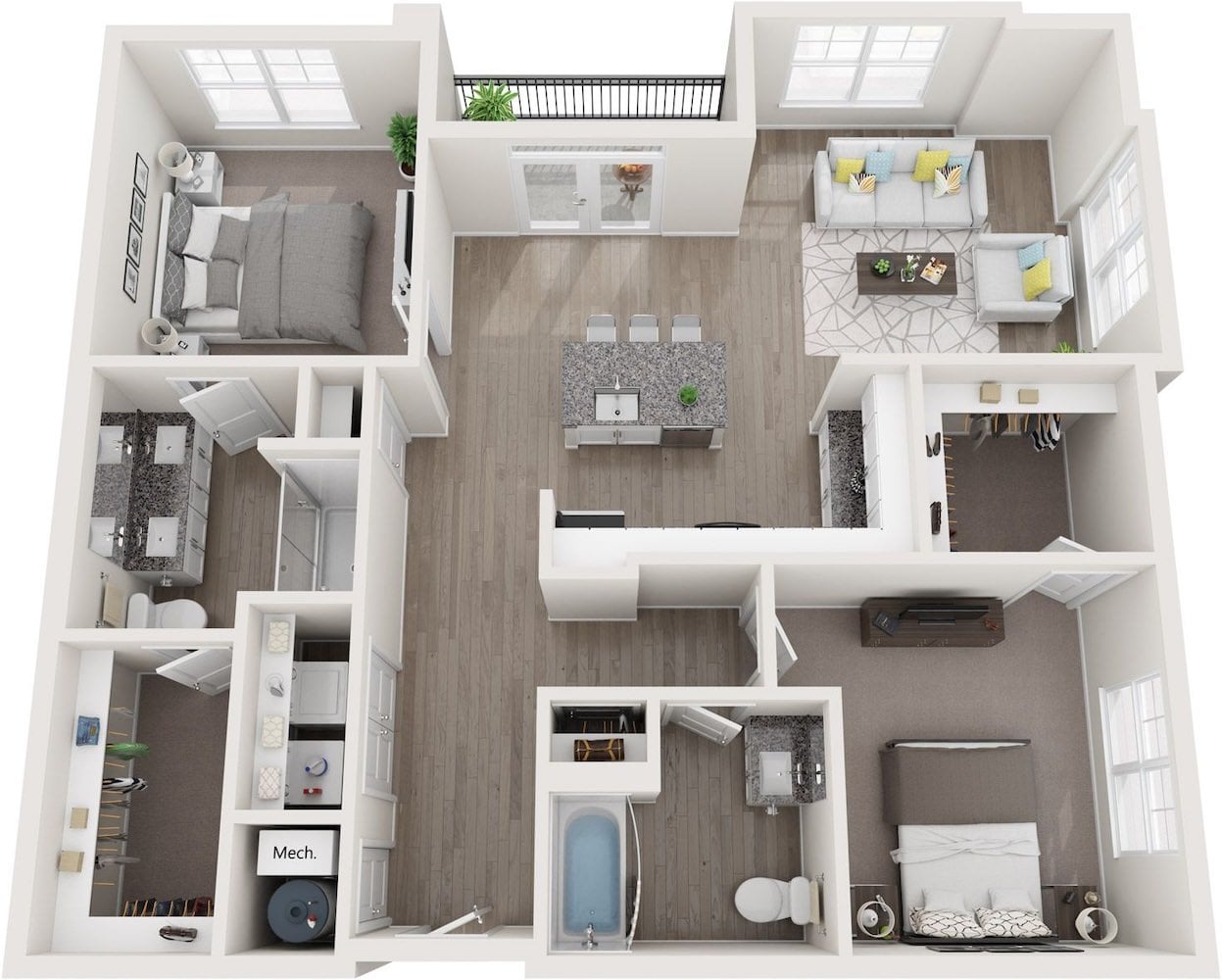 B1 floor plan