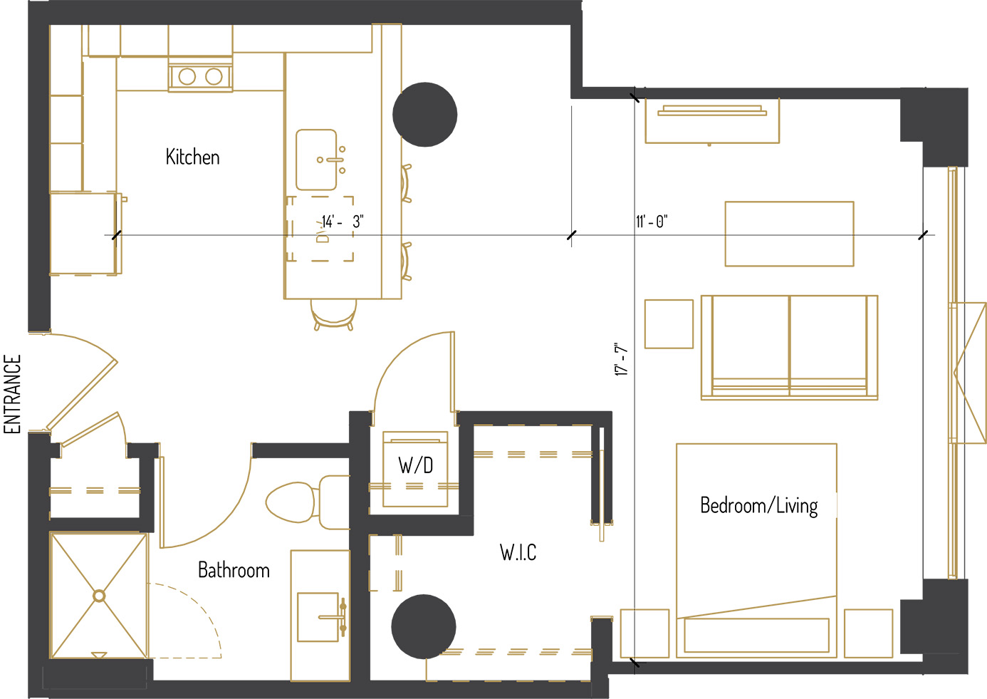 Unit 646 floor plan