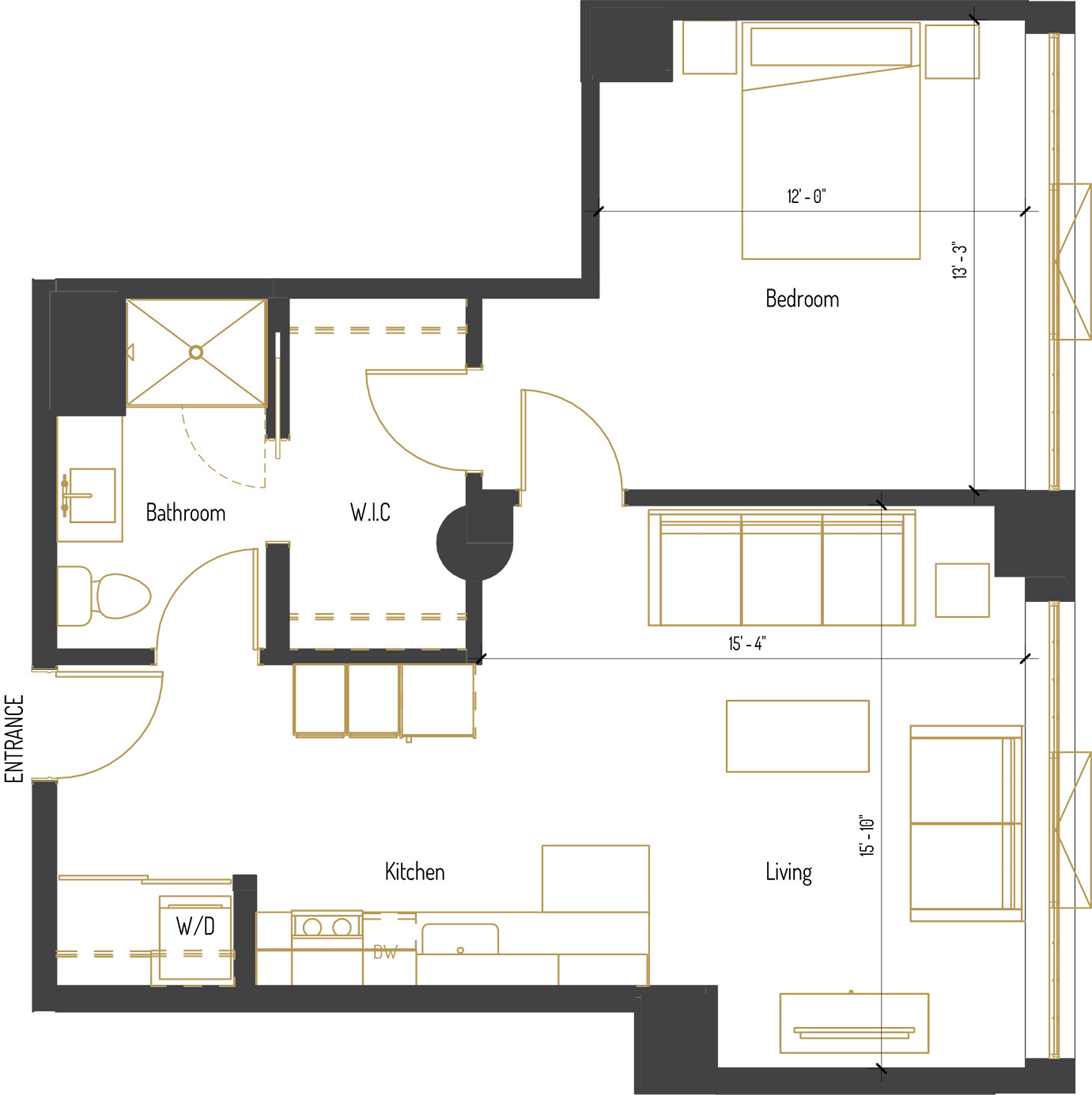 Unit 344 floor plan
