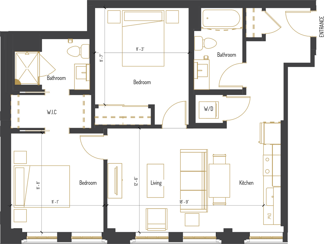 Unit 377 floor plan