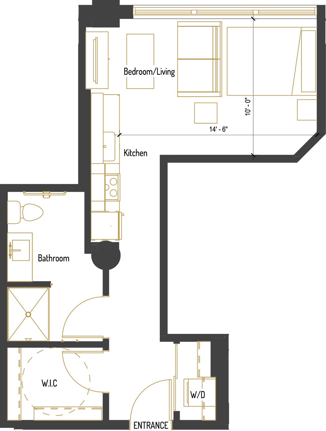 Unit 221 floor plan