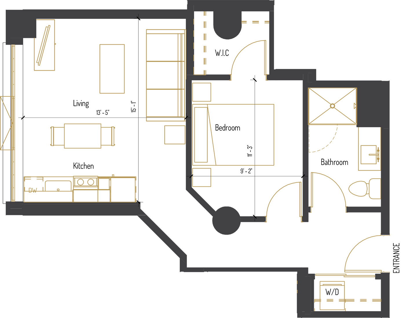 Unit 462 floor plan