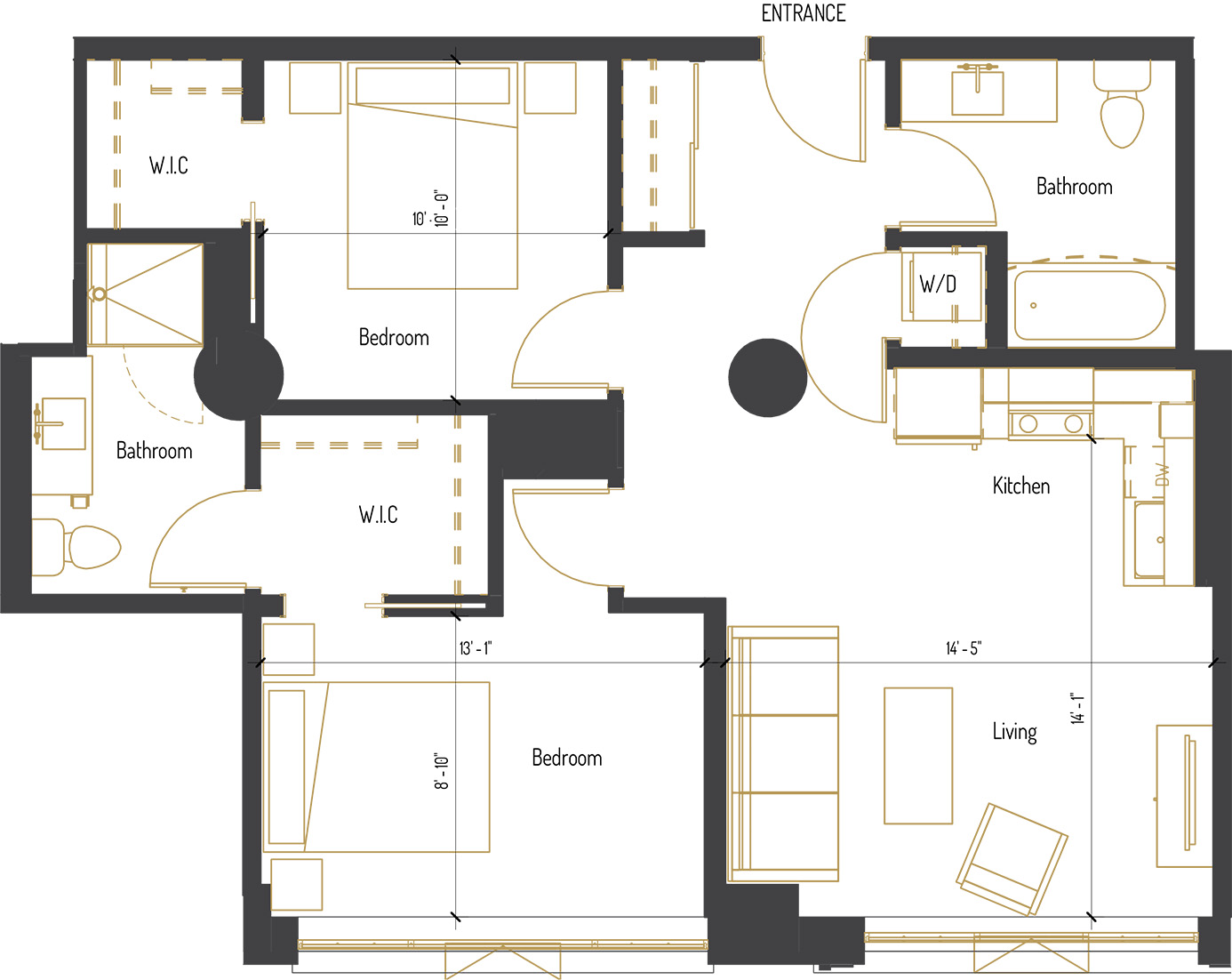 Unit 449 floor plan