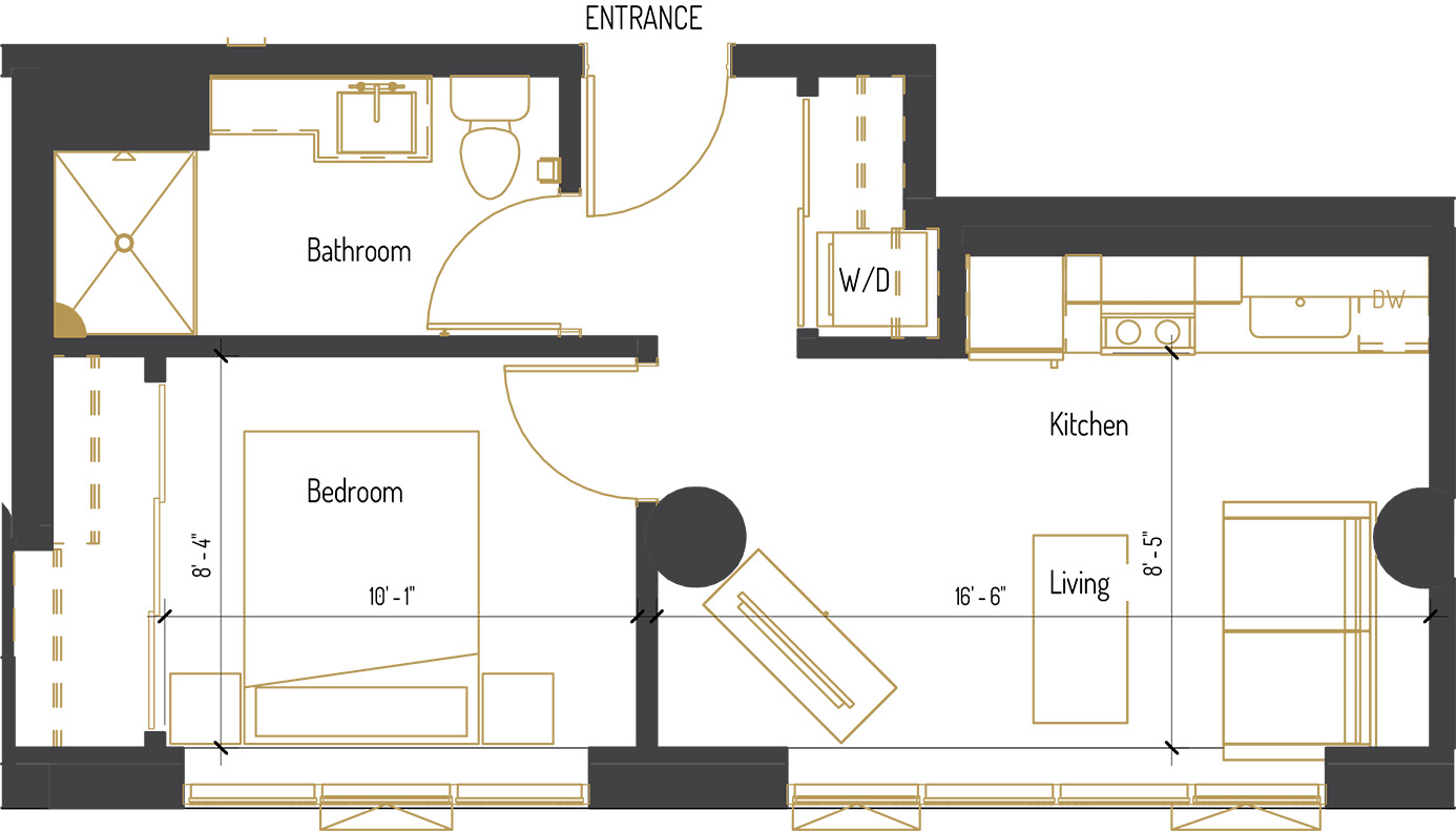Unit 235 floor plan