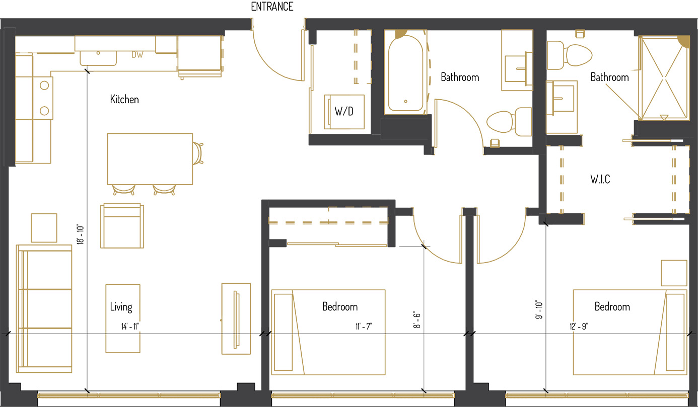 Unit 573 floor plan