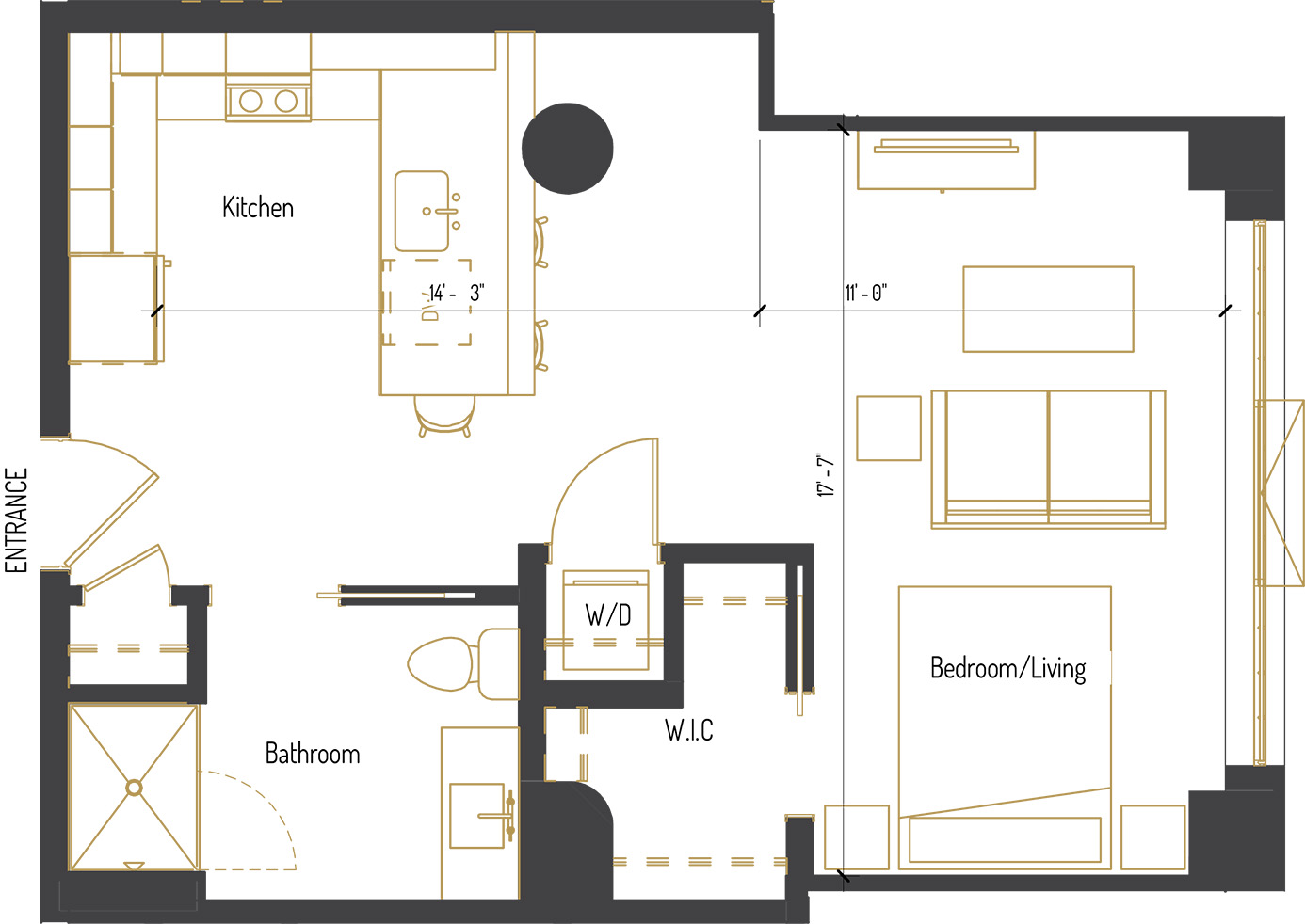 Unit 246 floor plan