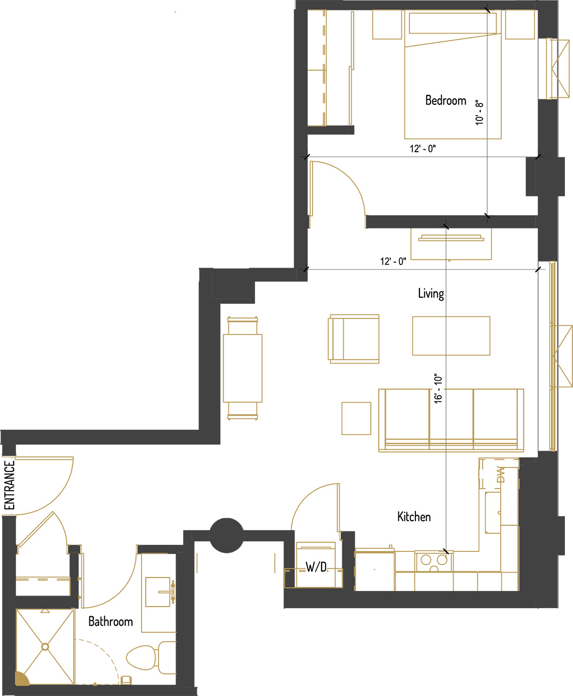 Unit 501 floor plan
