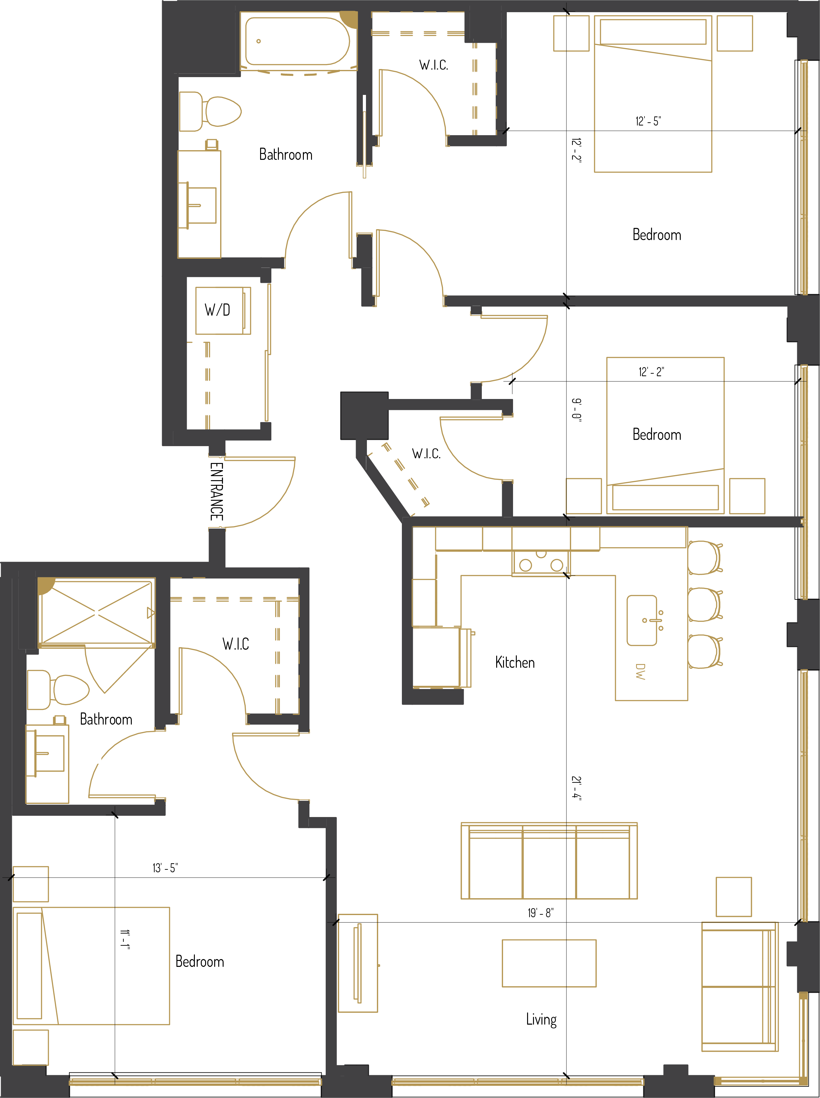 Unit 372 floor plan