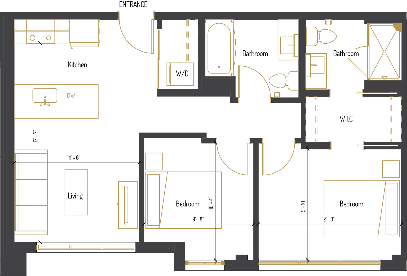 Unit 575 floor plan