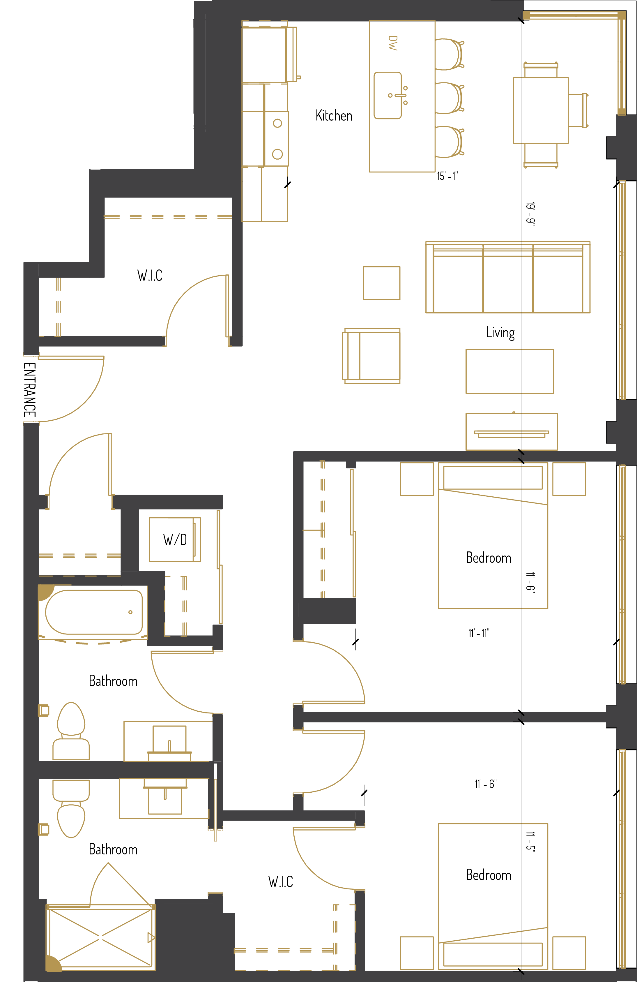 Unit 470 floor plan