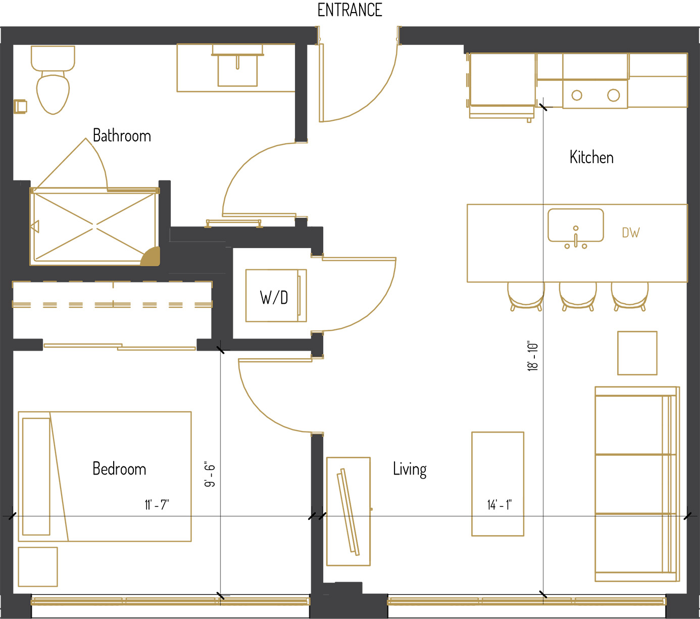 Unit 374 floor plan