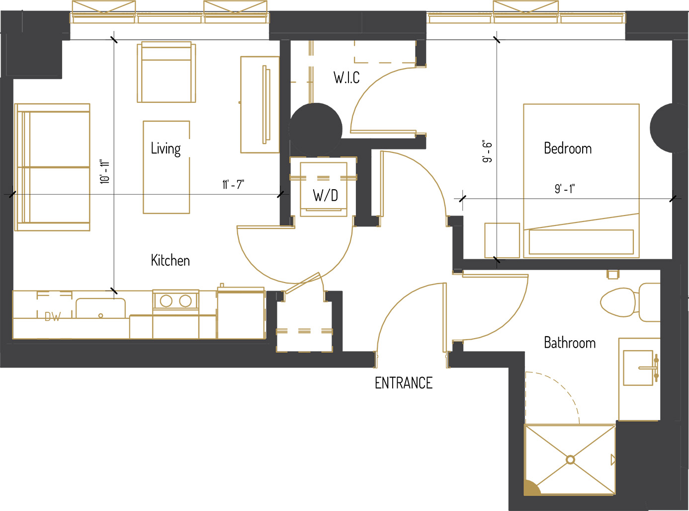 Unit 753 floor plan