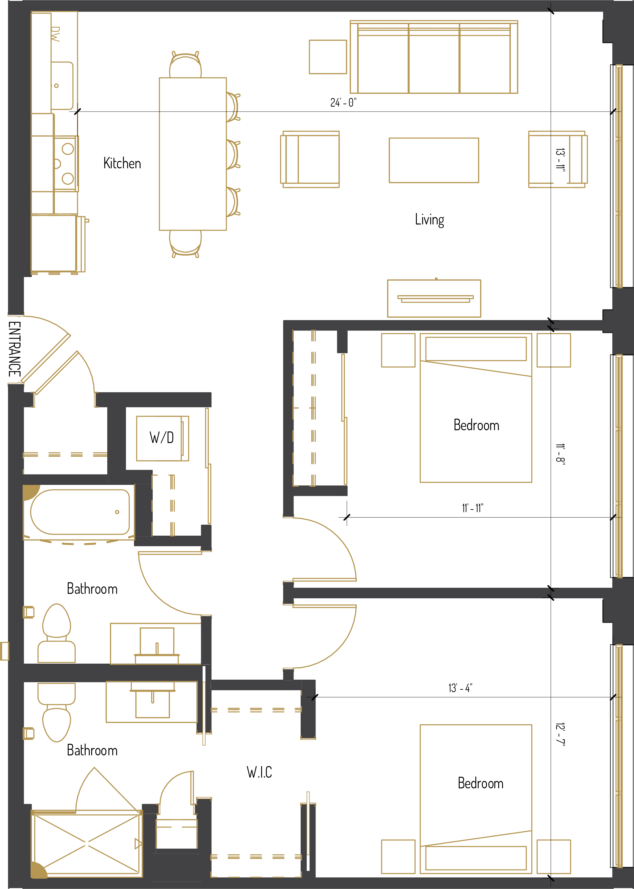 Unit 271 floor plan