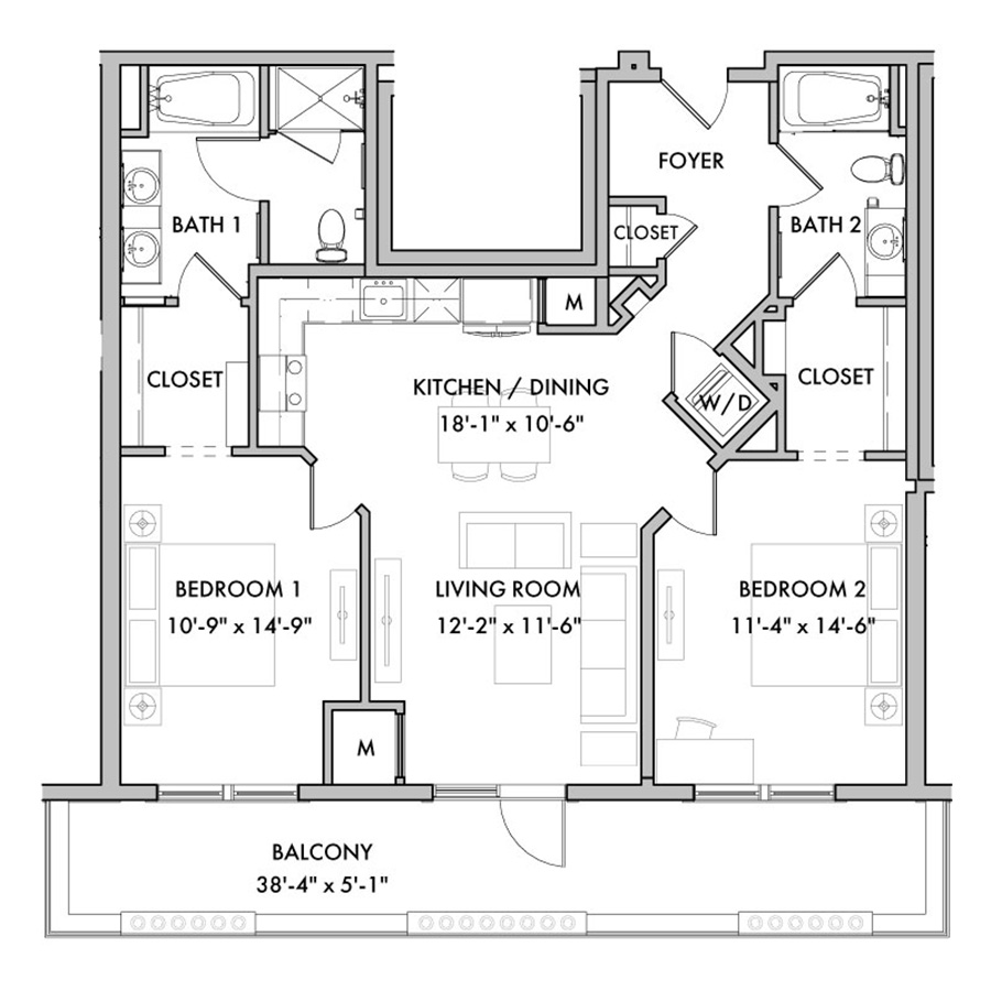 B4-B floor plan