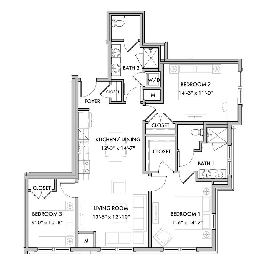 C5 floor plan