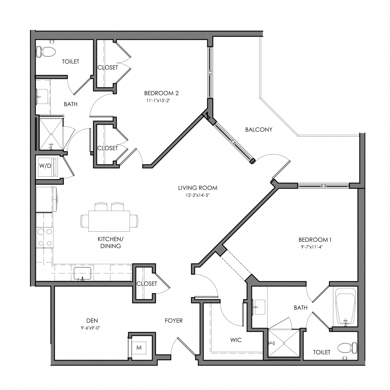 BD5-Bb floor plan