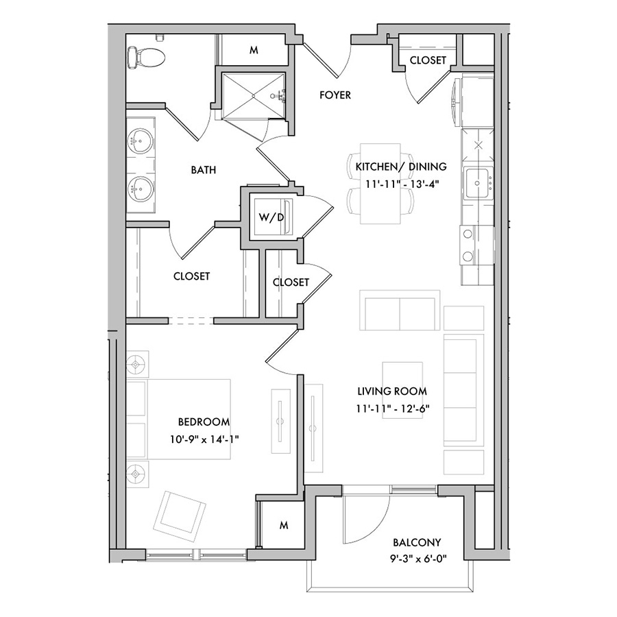 A5C-B floor plan