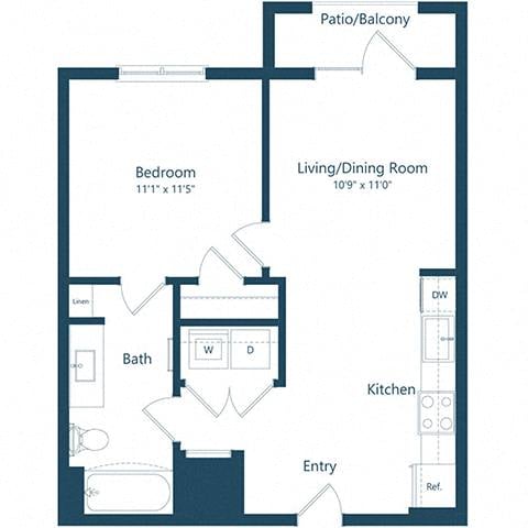A1 floor plan